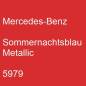 Preview: Mercedes-Benz, Sommernachtsblau Metallic, 5979.